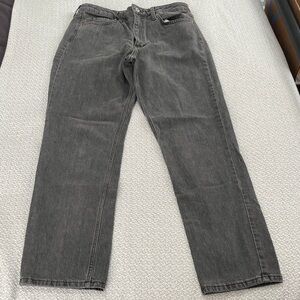 H&M Women's Gray Straight Leg Jeans